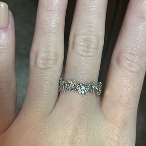Pandora daisy flower ring